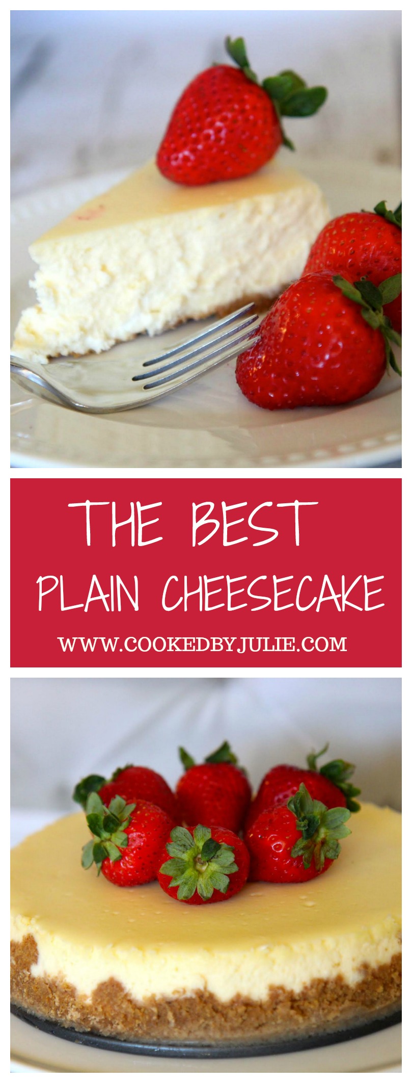 The Best Homemade Plain Cheesecake Recipe