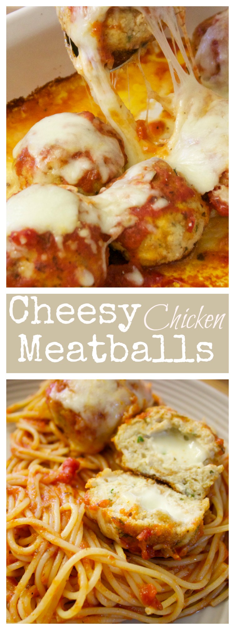 Cheesy Chicken Meatballs Recipe | Video and Recipe from Cooked by Julie
