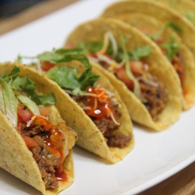 Crispy Beef Tacos