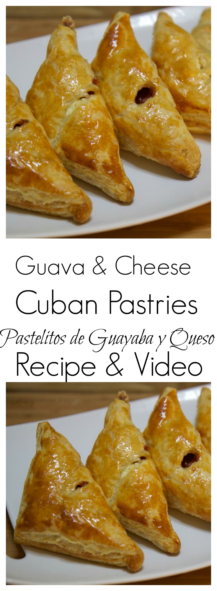 Learn how to make these guava and cheese cuban pastries from Cookedbyjulie.com today!