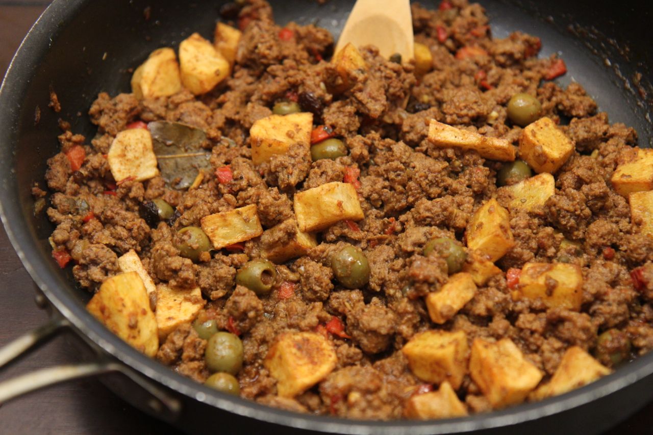 Cuban Picadillo con Papas from Cooked by Julie