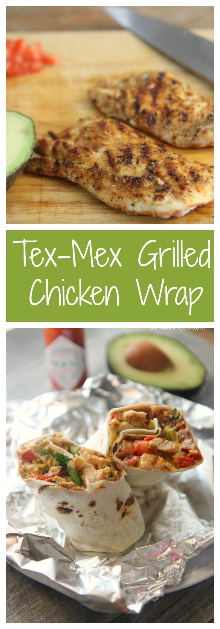 Tex-Mex Grilled Chicken Wrap Recipe