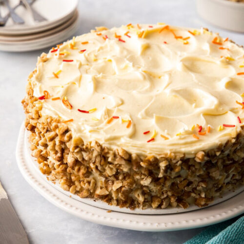 Classic Carrot Cake with Cream Cheese Frosting Cooked by Julie