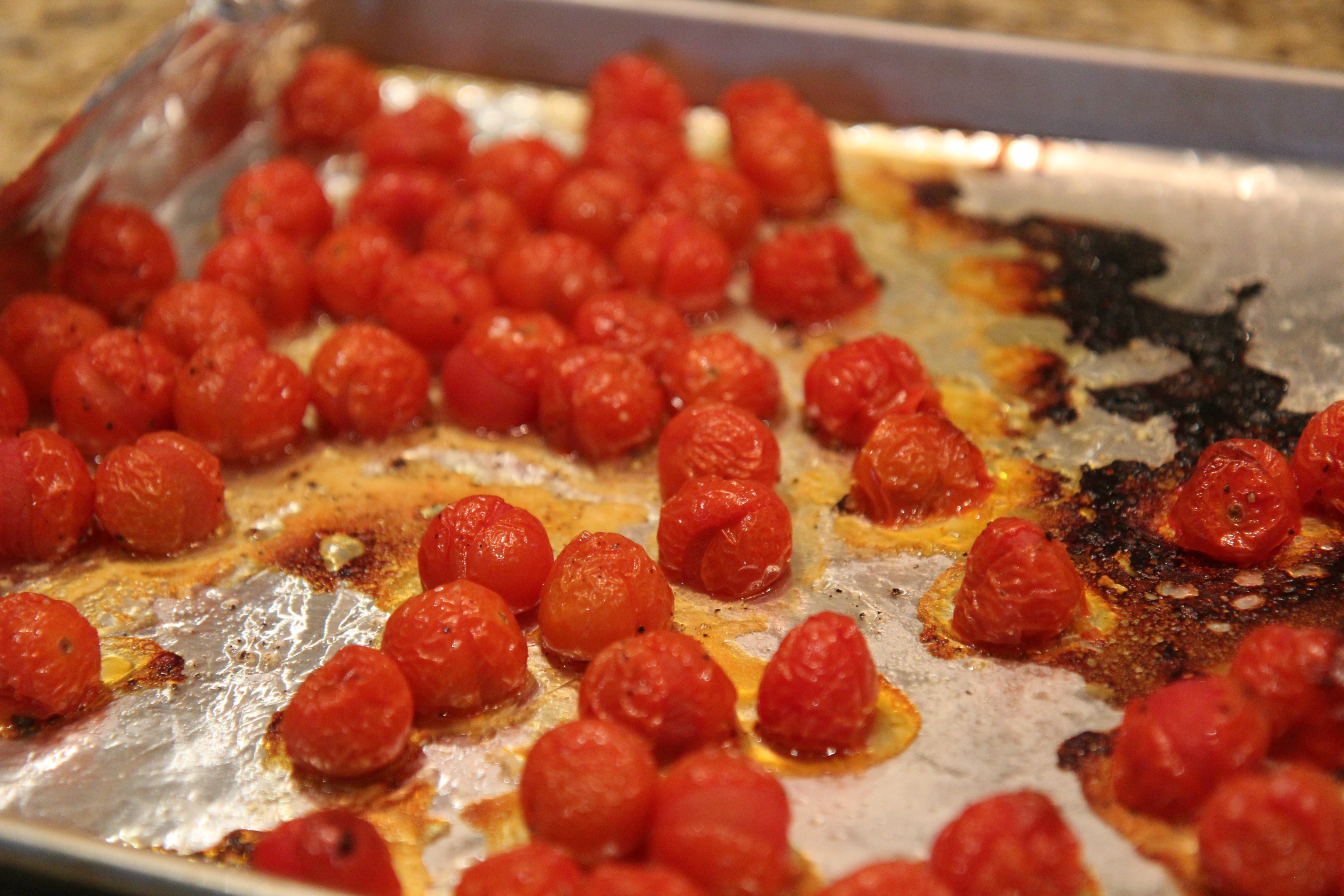 Roast the tomatoes