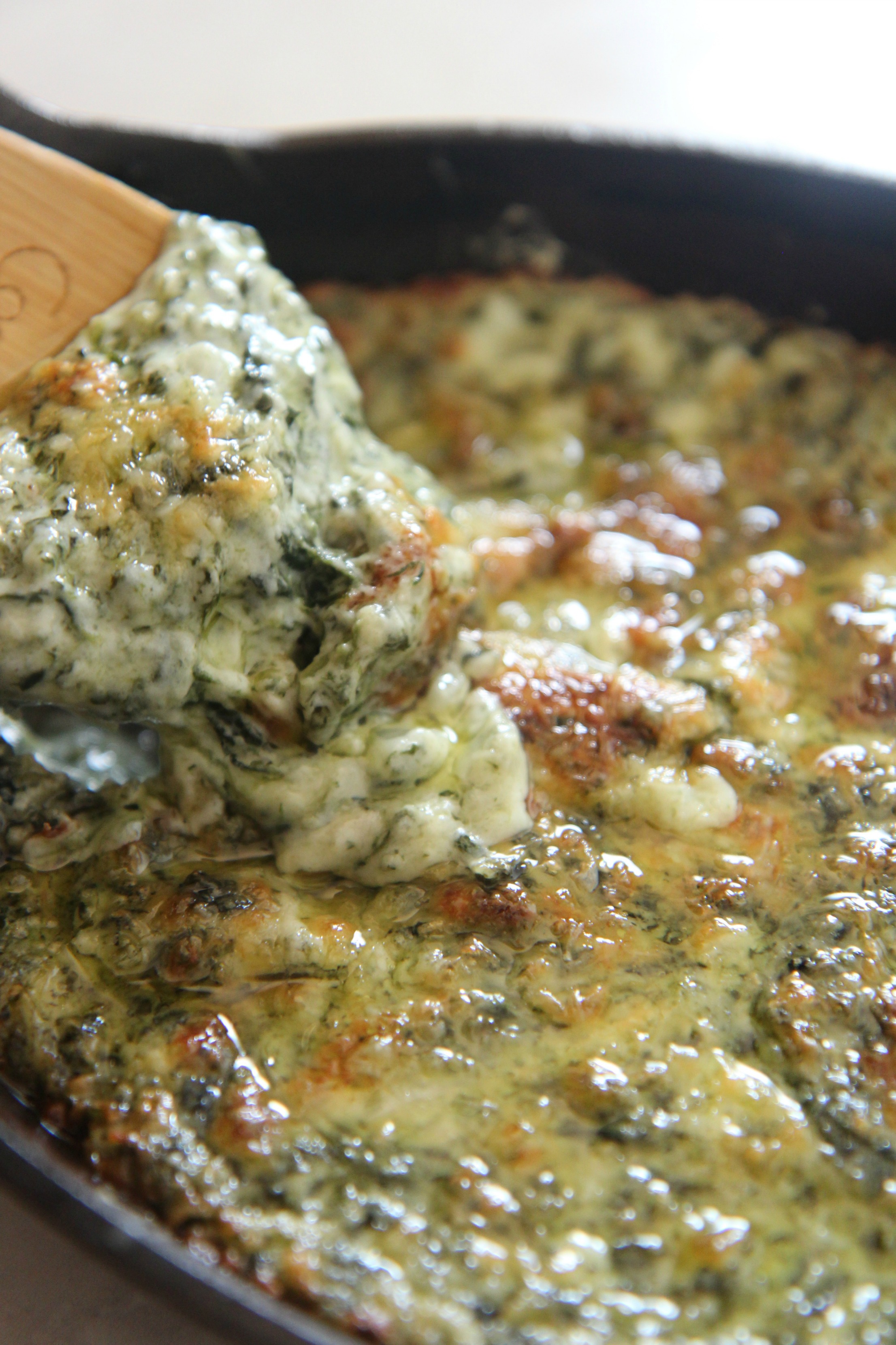 Easy creamed spinach dip recipe by Cooked By Julie