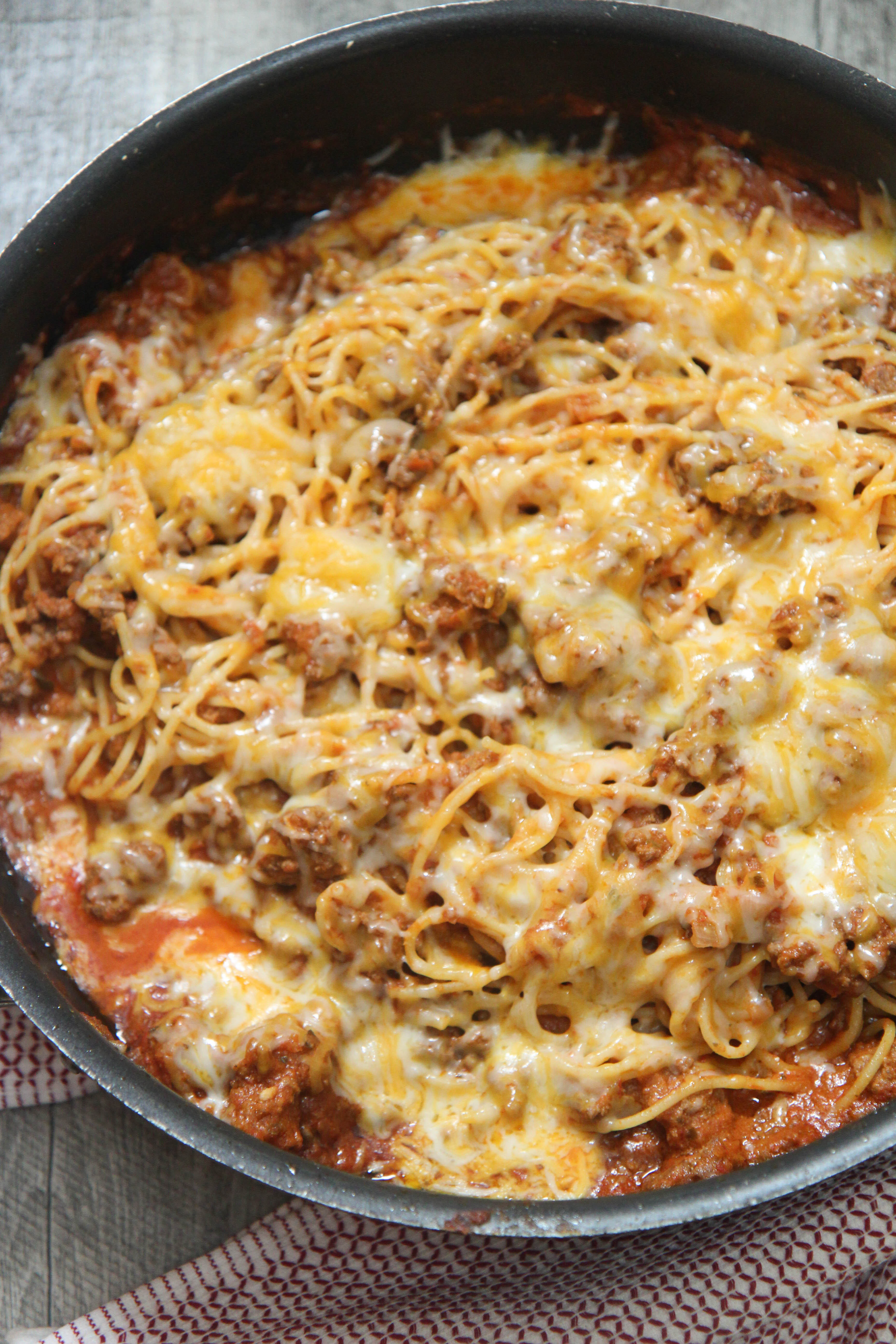This easy taco spaghetti is perfect for a cold night or a family dinner. 
