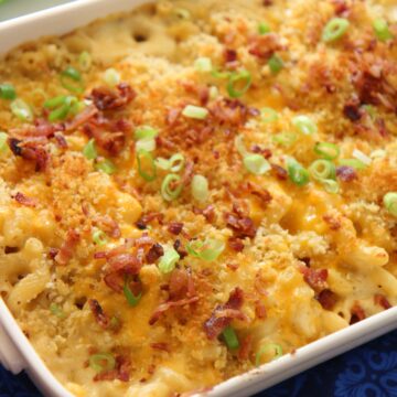 loaded mac and cheese