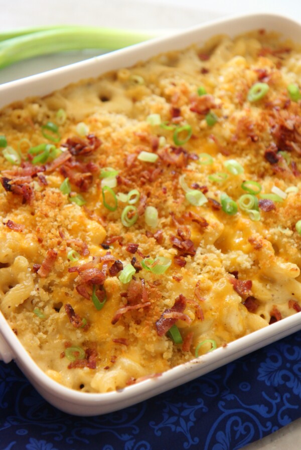 loaded mac and cheese