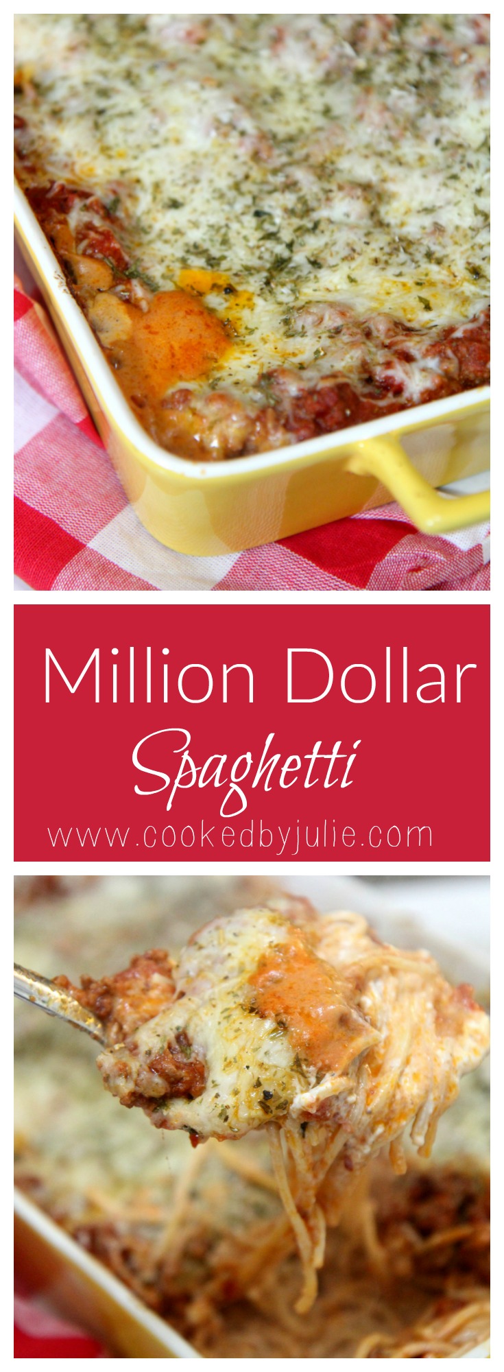 Learn how to make the best spaghetti ever at CookedByJulie.com