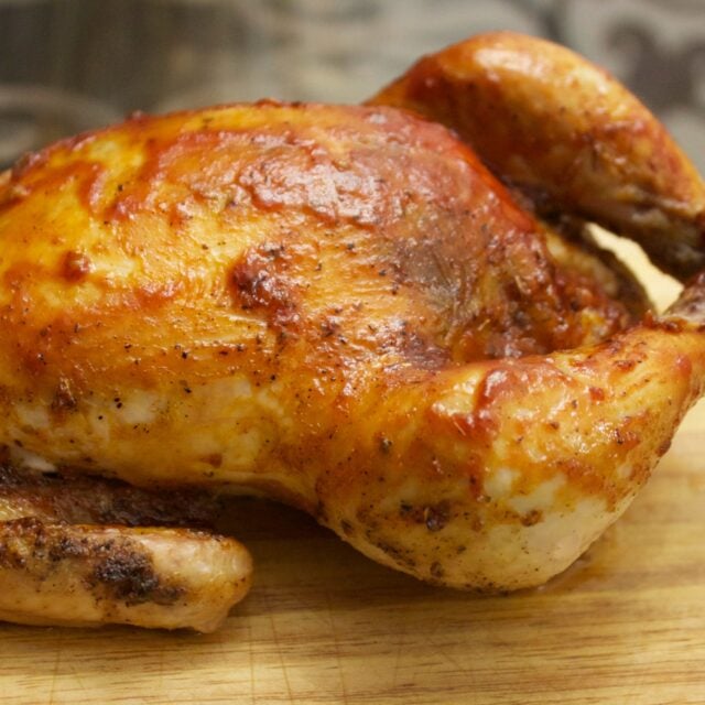 Barbecue Oven Roasted Chicken
