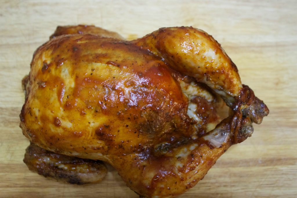 Barbecue Oven Roasted Chicken