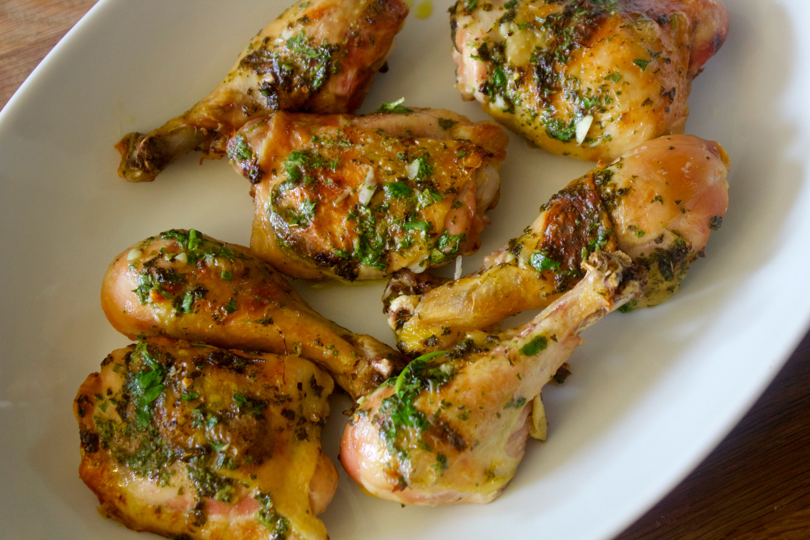This delicious chimichurri butter chicken makes for an easy weeknight meal.