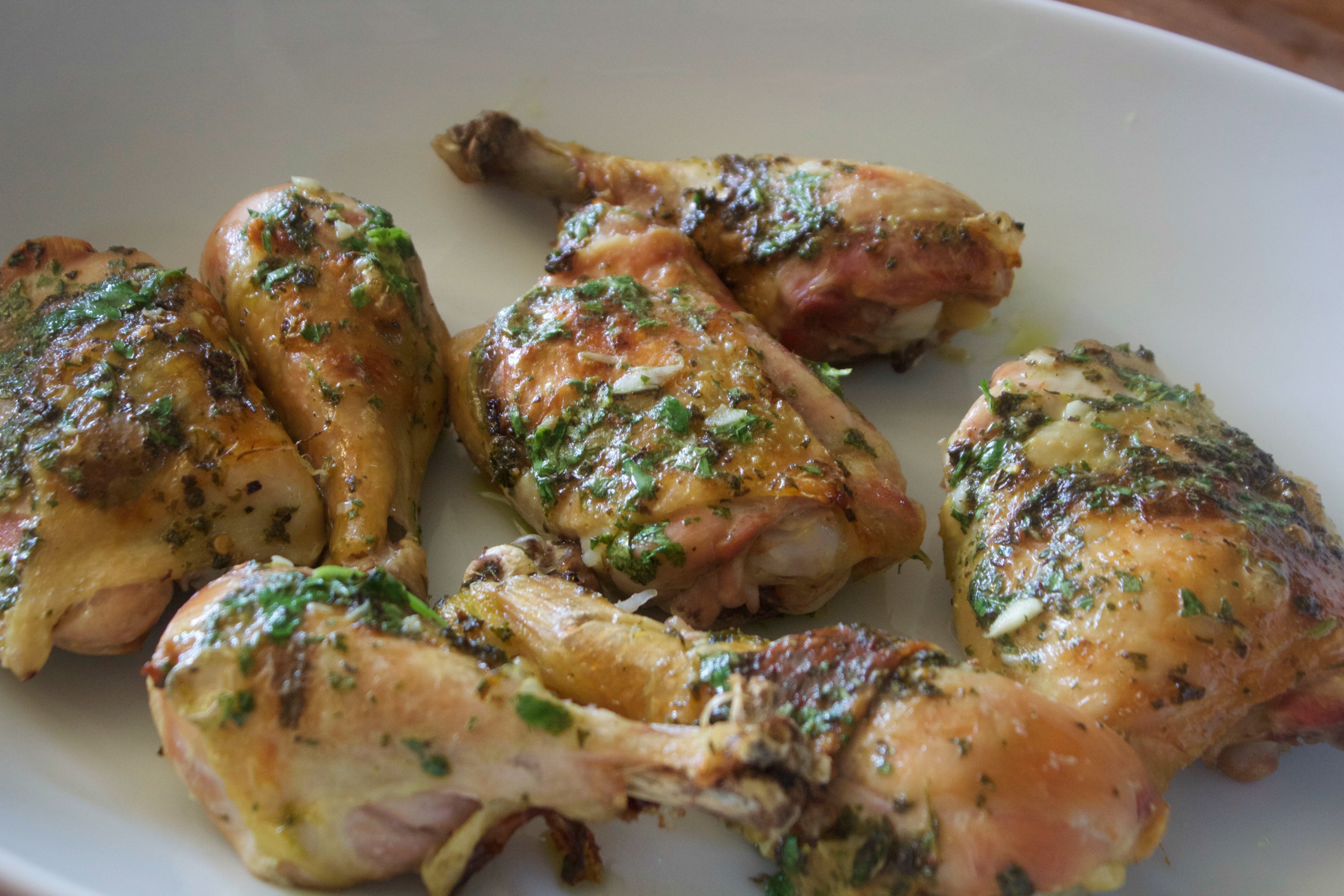 Chimichurri chicken is packed with delicious flavor and herbs and makes a great weeknight meal.