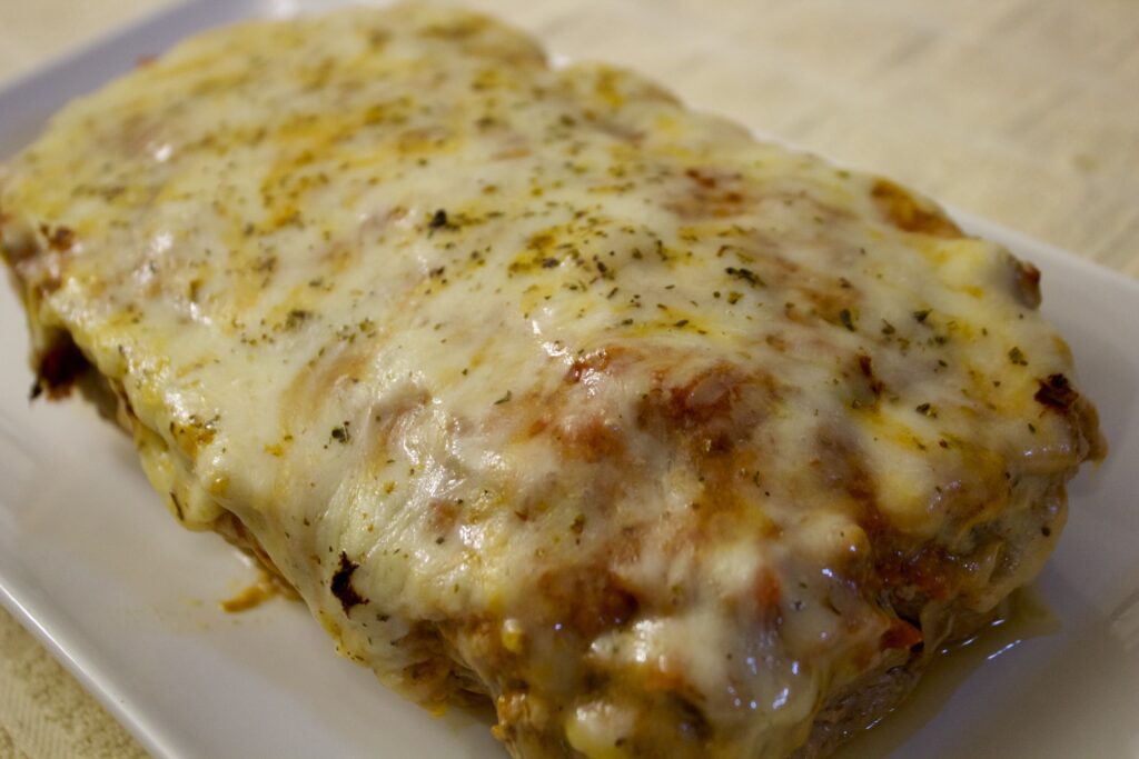 Meatloaf Parmesan with Video Recipe