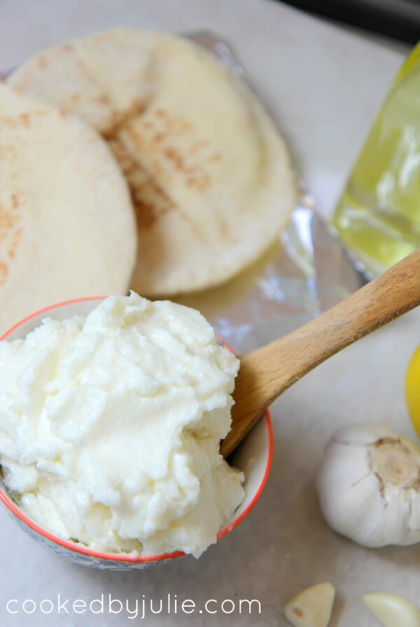 Lebanese garlic sauce