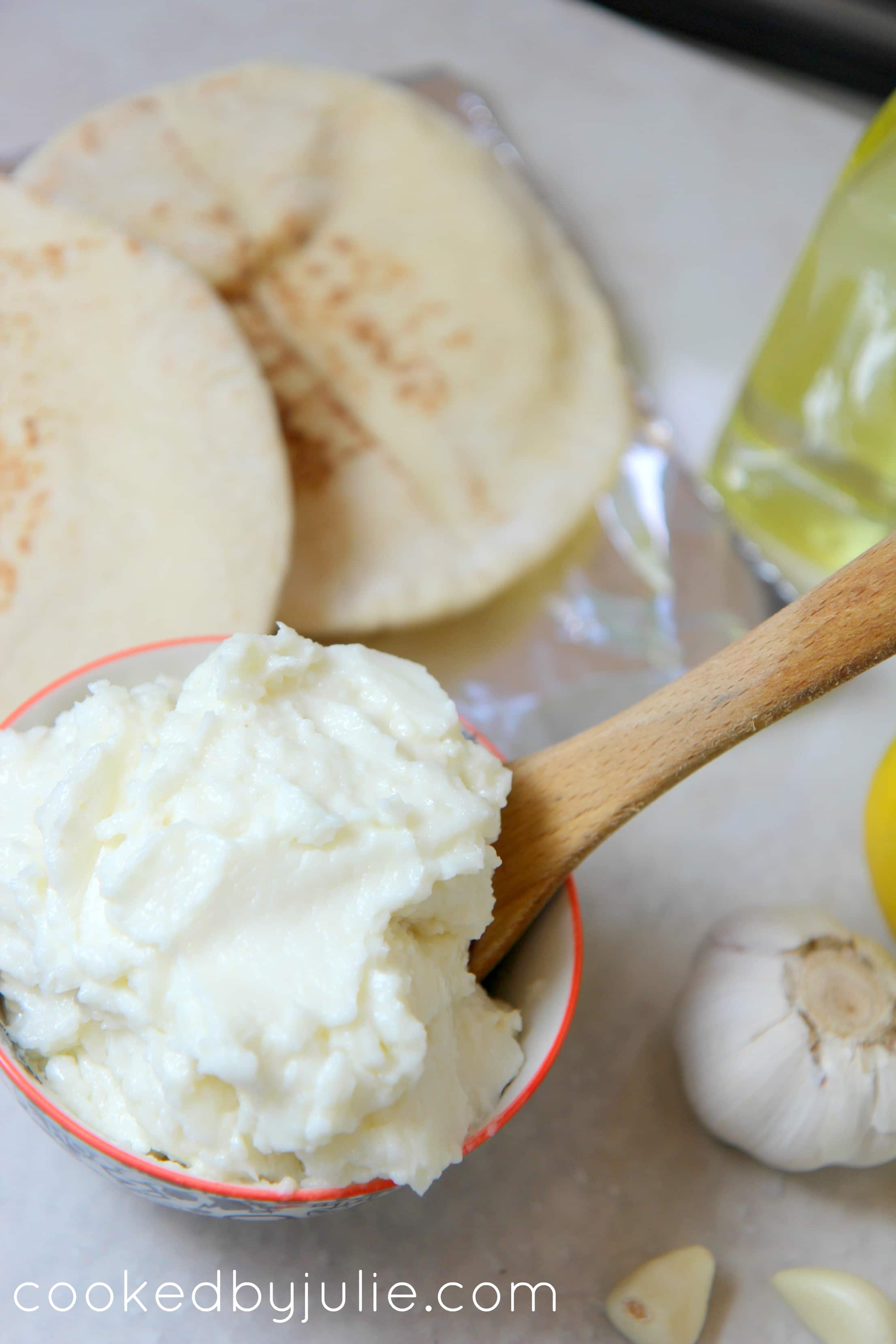 Lebanese garlic sauce