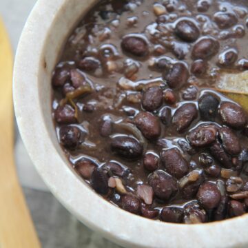easy cuban black beans