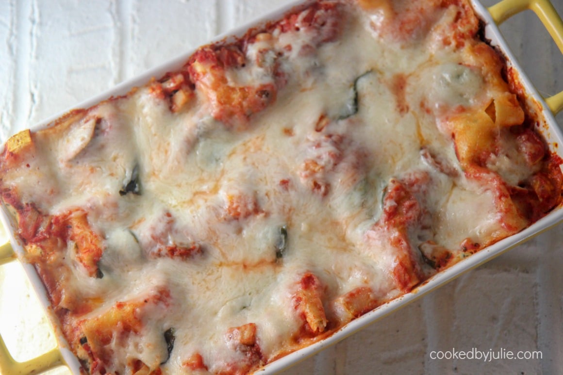 vegetable cheesy lasagna