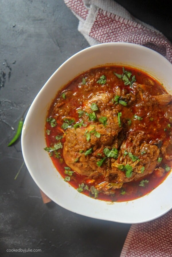 Easy instant pot chicken curry