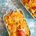 Creamy lobster mac and cheese