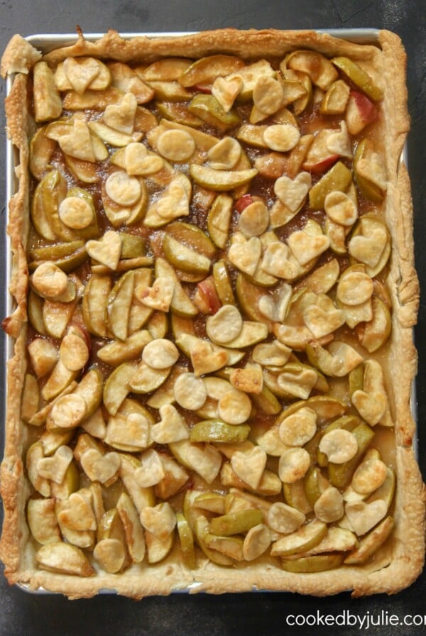 big slab apple pie