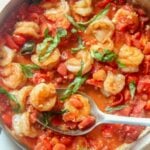 tomato and basil shrimp