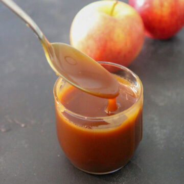 homemade caramel sauce