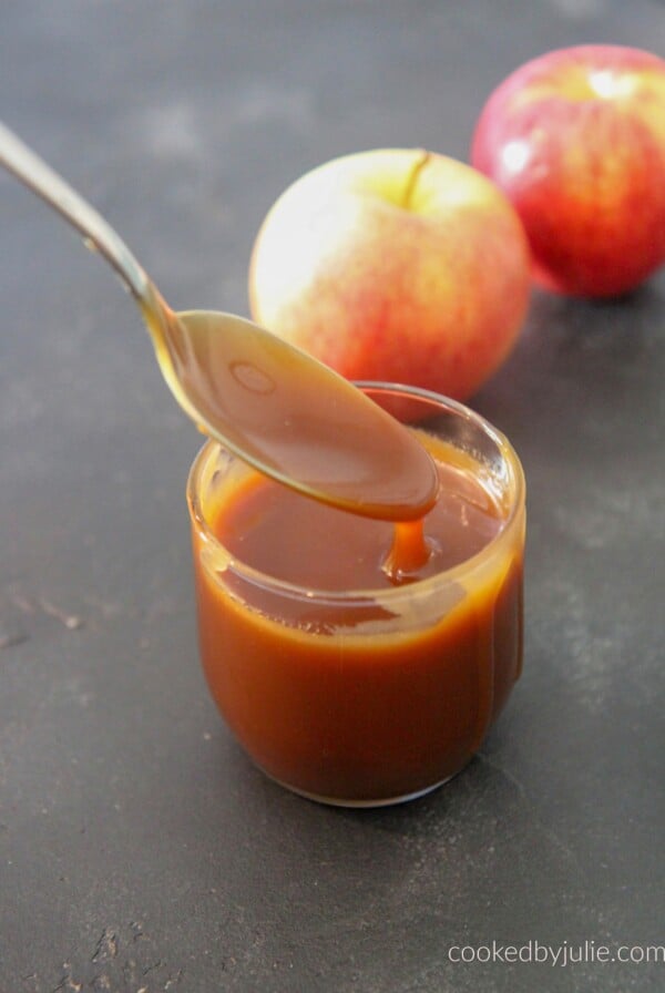 homemade caramel sauce
