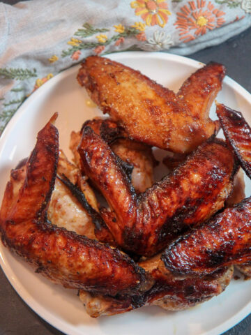 honey roasted turkey wings