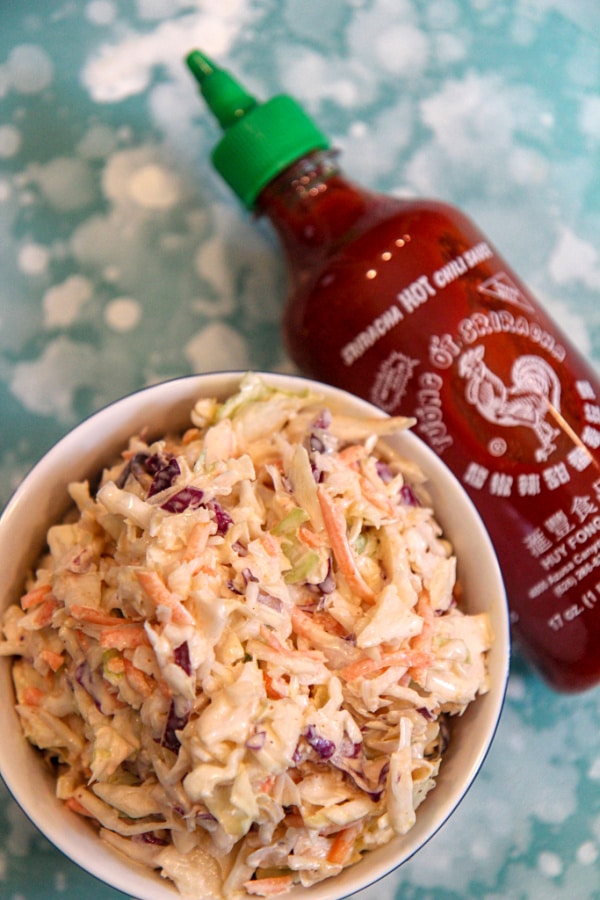 sriracha slaw