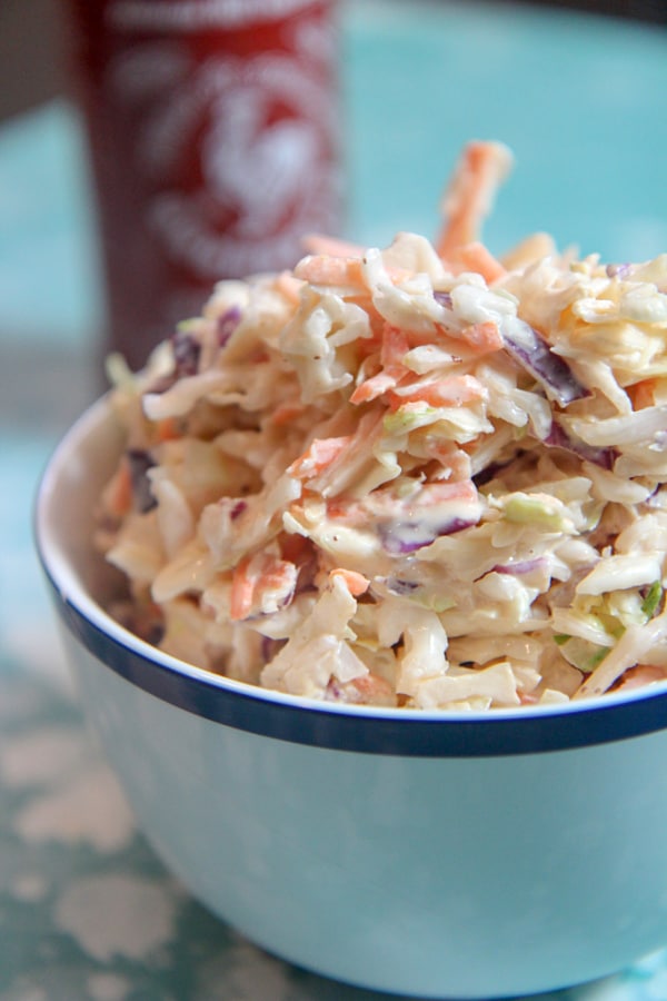 sriracha coleslaw 