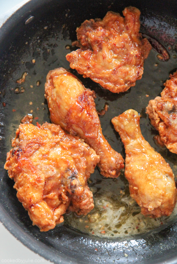 Honey Bone in Fried Chicken