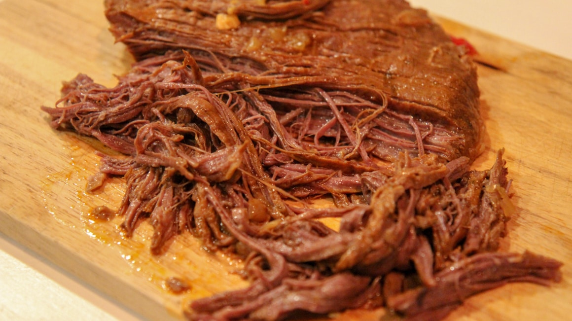 shredded flank steak