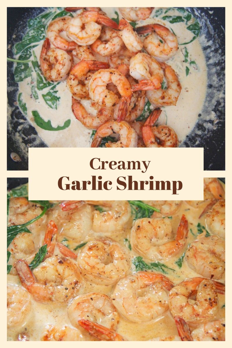 Easy Creamy Garlic Butter Shrimp - Cooked by Julie