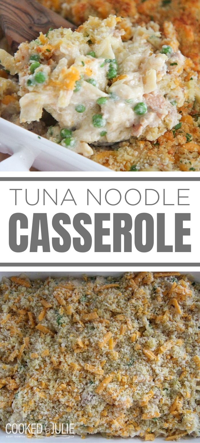 Tuna Noodle Casserole (from scratch) Cooked by Julie