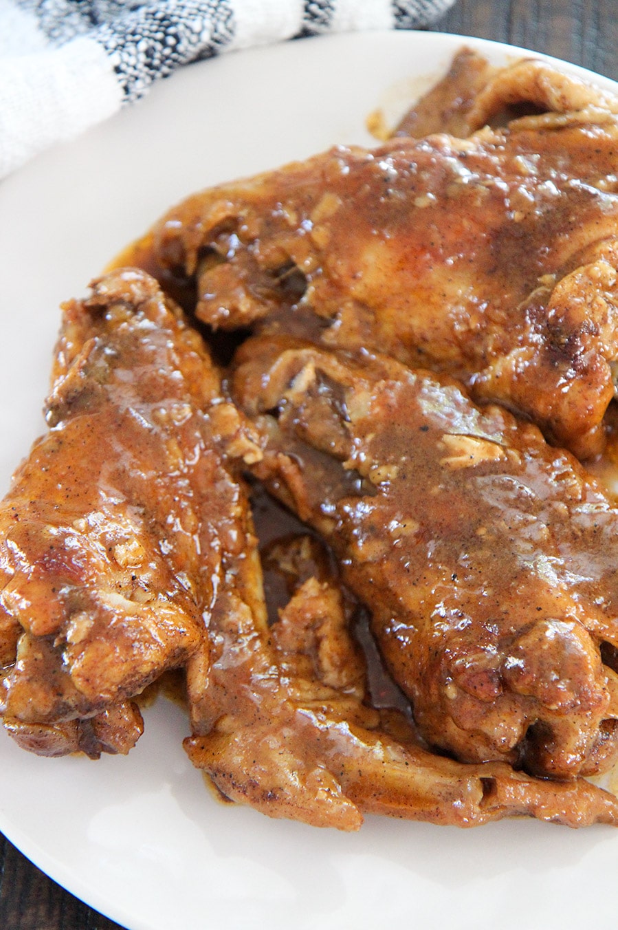 One Pan Smothered Turkey Wings