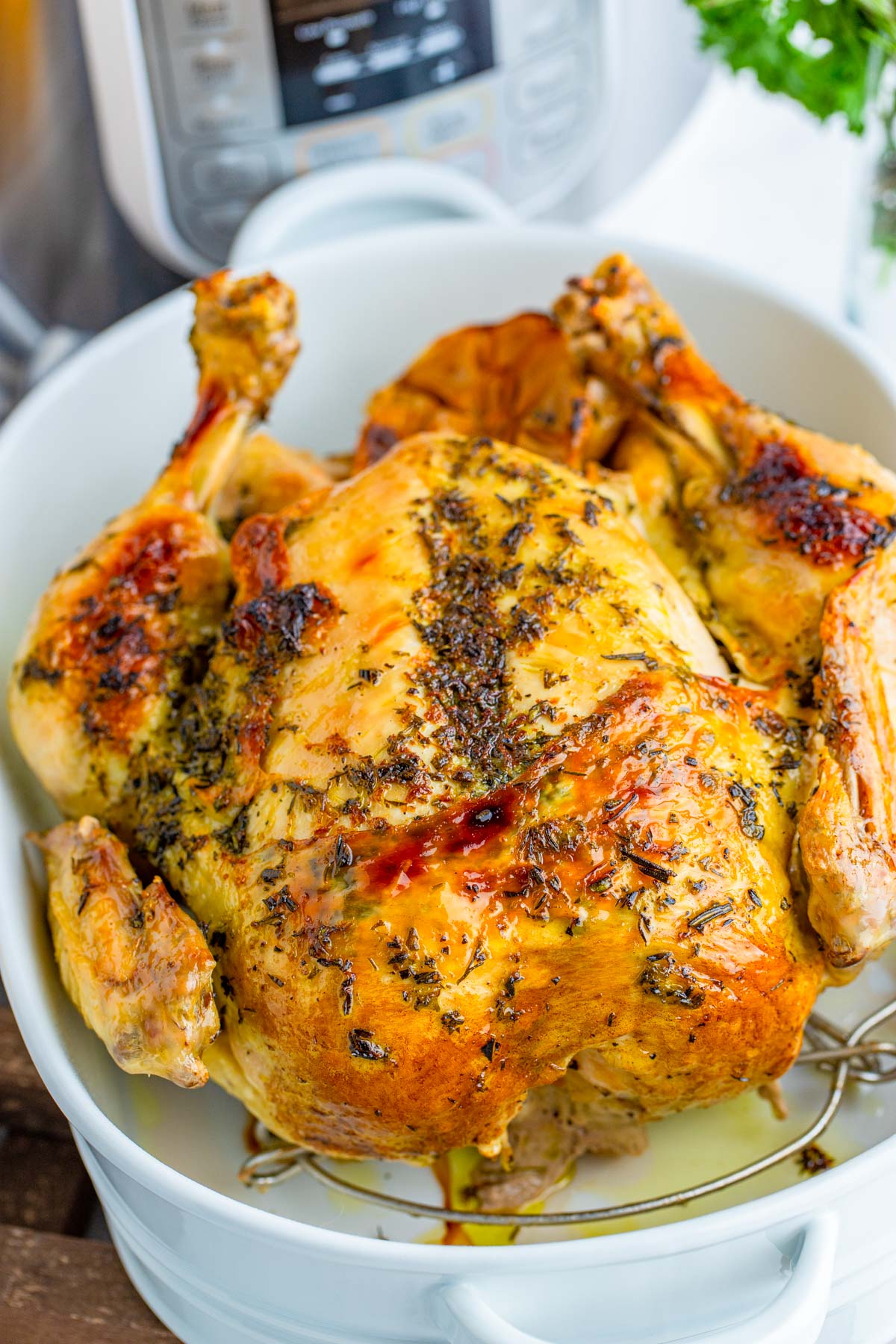 Instant Pot Whole Chicken and Gravy (VIDEO) 