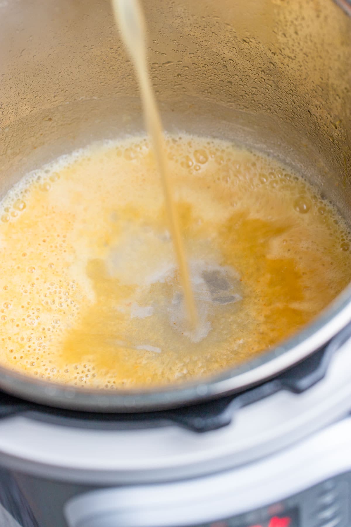 gravy in the instant pot. 