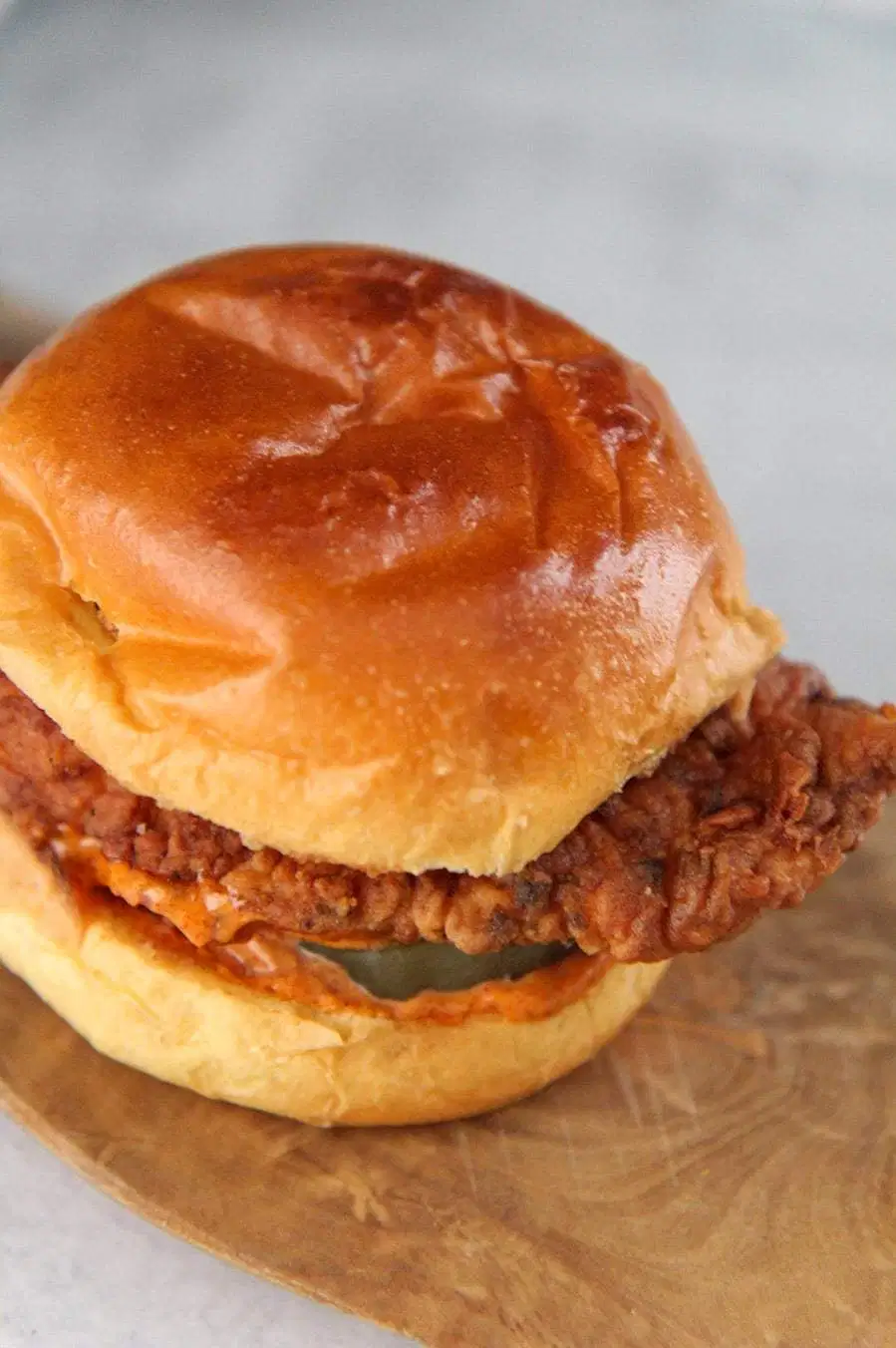 Popeyes Chicken Sandwich Recipe Cooked by Julie