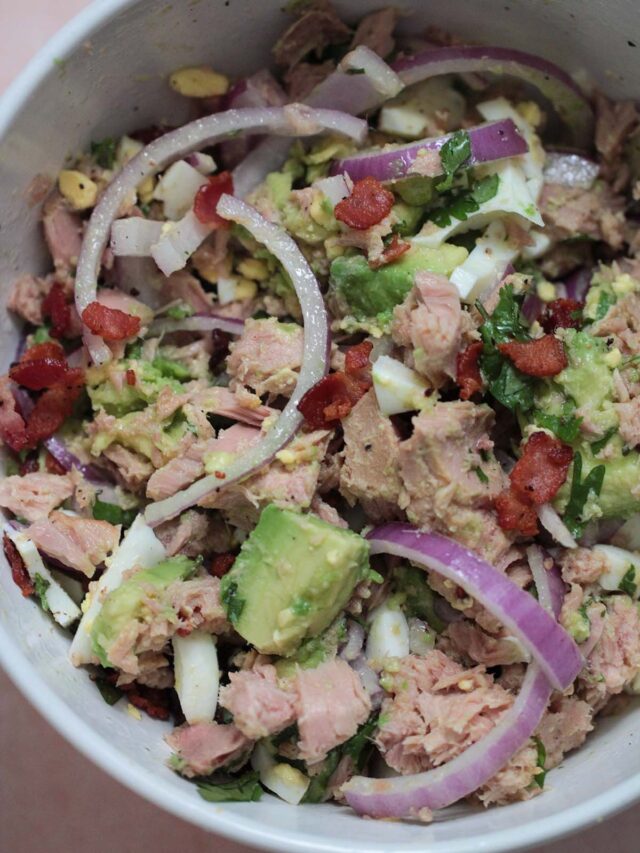Avocado Tuna Salad Cooked by Julie