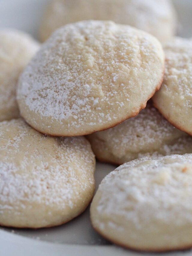 Lemon Cream Cheese Cookies Story Cooked by Julie