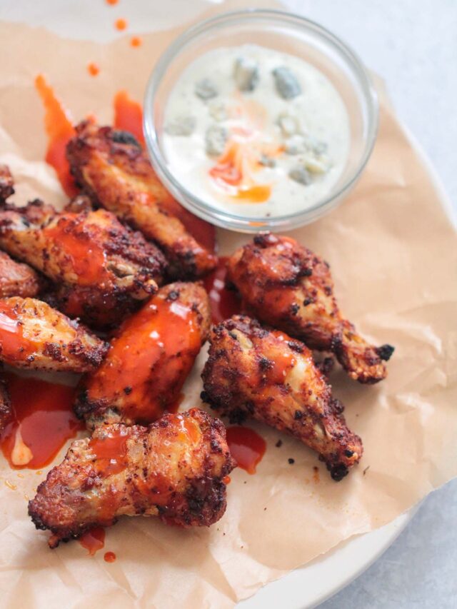 Air Fryer Chicken Wings Story - Cooked by Julie