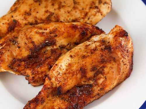 Air Fryer Chicken Breasts (in 10 minutes!) - Downshiftology