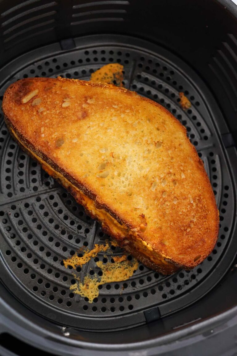 Air Fryer Tuna Melt (Under 10 Mins) Cooked by Julie