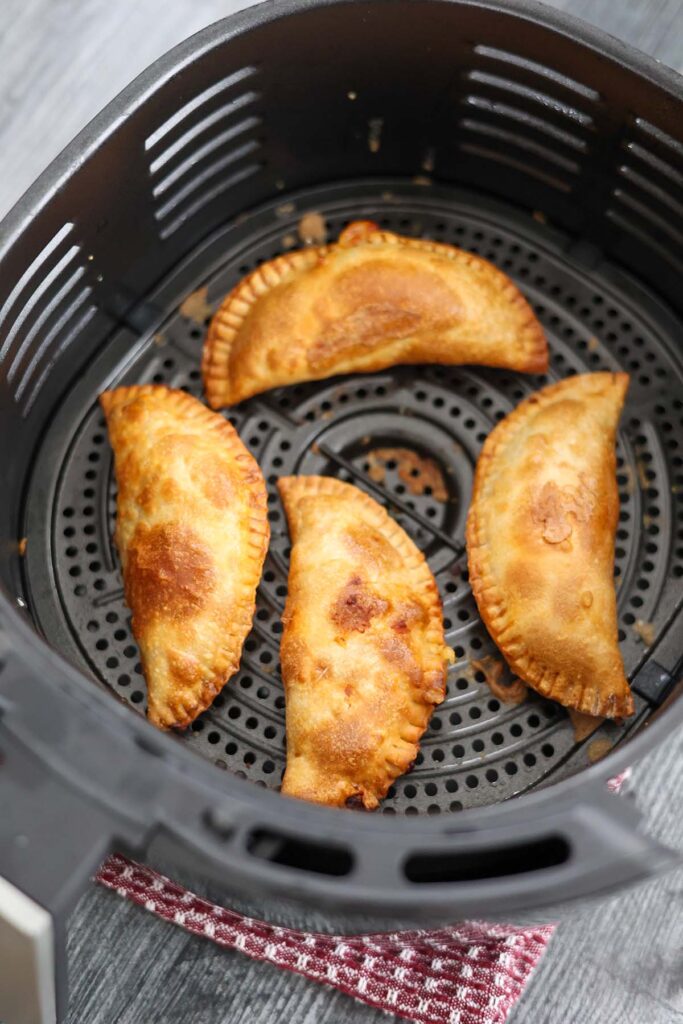 Air Fryer Ground Beef Empanadas Cooked by Julie
