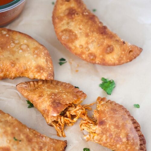 Easy Chicken Empanadas (air fryer instructions) Cooked by Julie