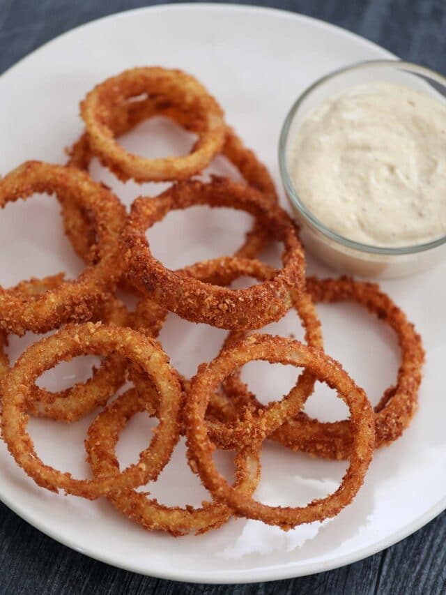 Crispy Onion Rings Story Cooked by Julie