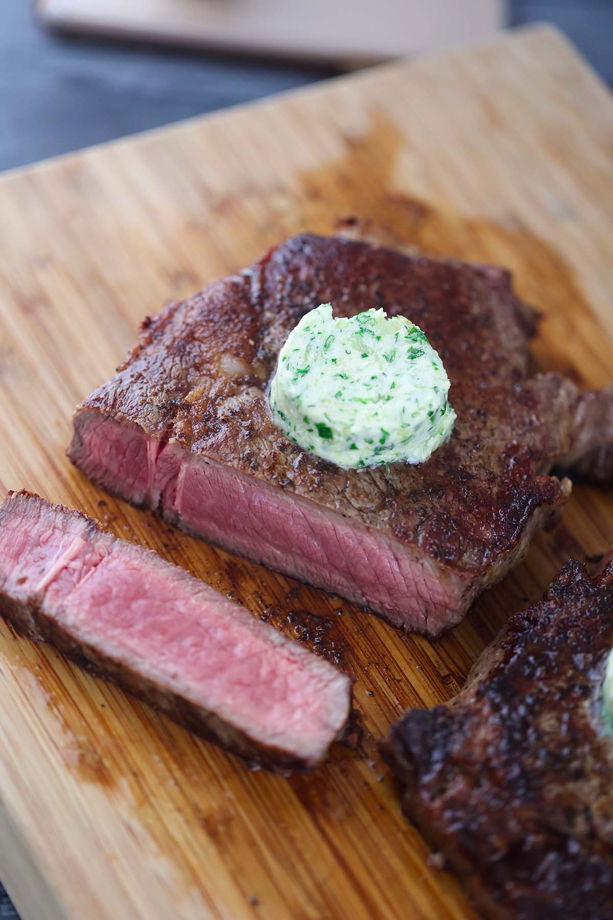 Pan-Seared Ribeye Steak (Super Juicy) - Cooked by Julie