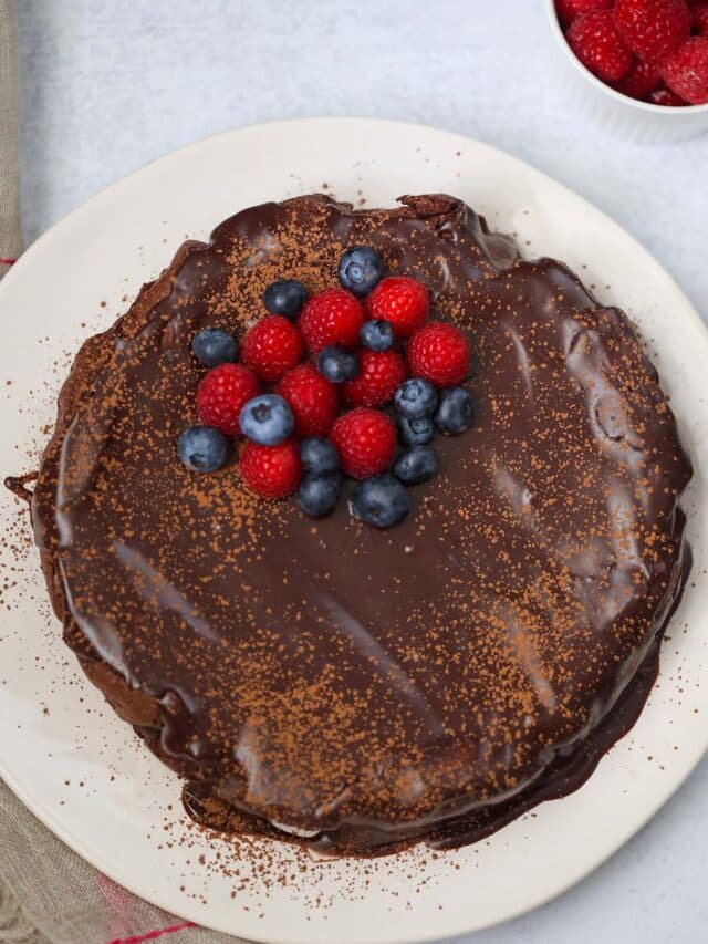 Flourless Chocolate Cake Story Cooked by Julie