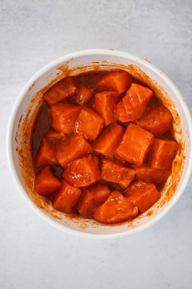 Hot Honey Salmon Bites (Air Fried) Cooked by Julie